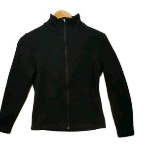 Spyder Endure Sports Jacket Women's Full‎ Zip Style Black Size S